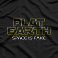 Flat Earth (Space Is Fake) T-Shirt