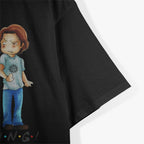 Supernatural Fan – Funny Pudding Dean Graphic Round Neck T-Shirt