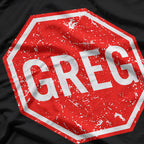 Funny Stop Sign Parody Graphic T-Shirt