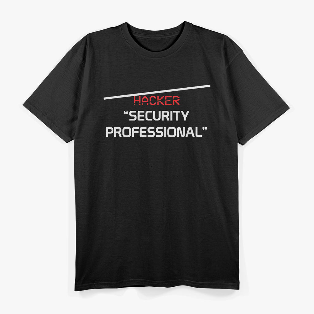 Hacker Security Professional T-Shirt