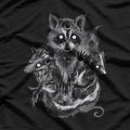 Possum Raccoon Cool - Funny Animal Lover T-Shirt