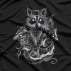 Possum Raccoon Cool - Funny Animal Lover T-Shirt