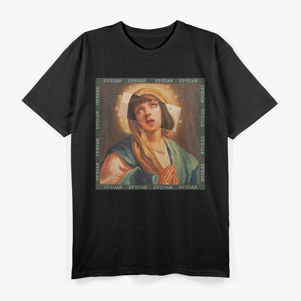 Summer Hip Hop Style Upsoar Vibe Beachwear Graphic T-Shirt