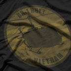 Vintage Vietnam War  Retro Military Helicopter Combat  T-Shirt