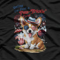 Patriotic Corgi 4th of July – Fun Independence Day Design T-Shirt