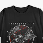 A-10 Thunderbolt II Warthog Attack Jet T-Shirt