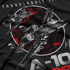 A-10 Thunderbolt II Warthog Attack Jet T-Shirt
