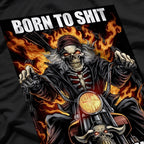 Born to Shit, Forced to Wipe - Funny Meme T-Shirt