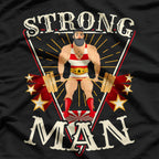Deadlift Vintage Circus Strongman Gym Workout T-Shirt