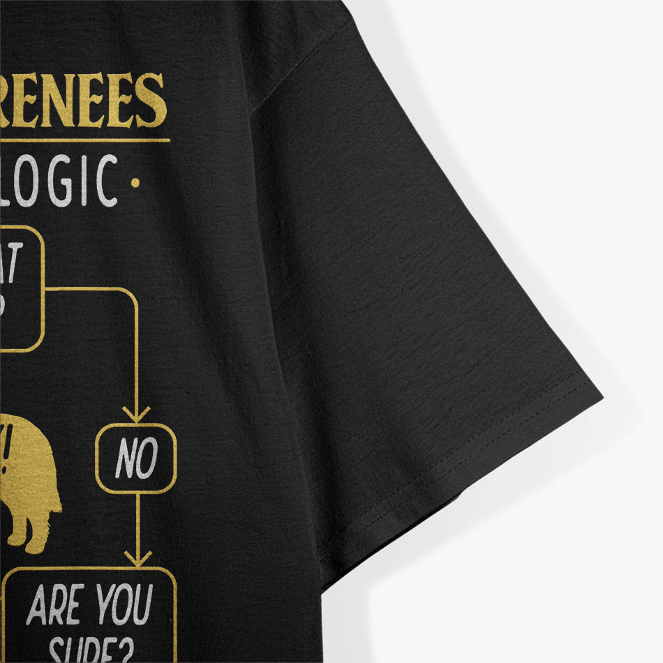 Great Pyrenees Barking Logic T-Shirt