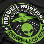 Roswell Aviation: UFO Flight School T-Shirt