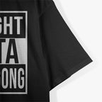 Straight Outta Wollongong Funny City Pride Graphic T-Shirt