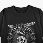 Tempus Fugit Memento Mori Latin Phrase Quote T-Shirt