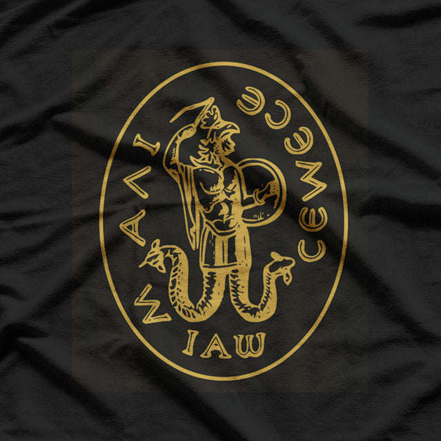 Abraxas Gnostic God Talisman Templar Symbol T-Shirt