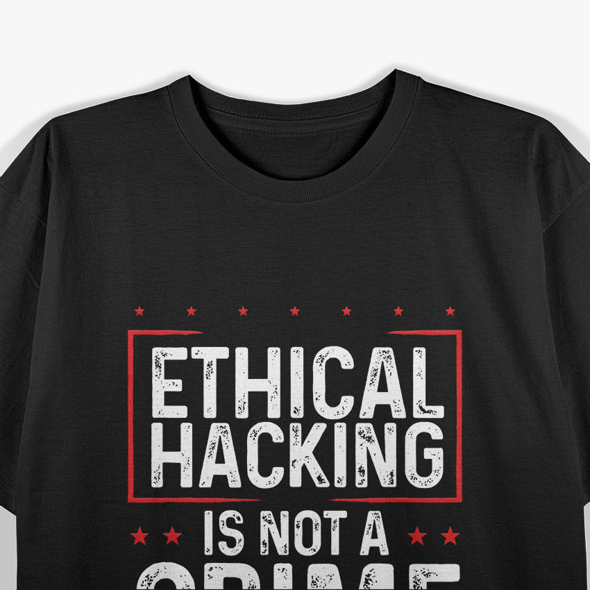 Cyber Security Art – Digital Tech Hacker Programmer Code Design T-Shirt