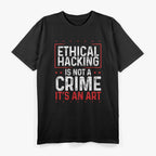Cyber Security Art – Digital Tech Hacker Programmer Code Design T-Shirt