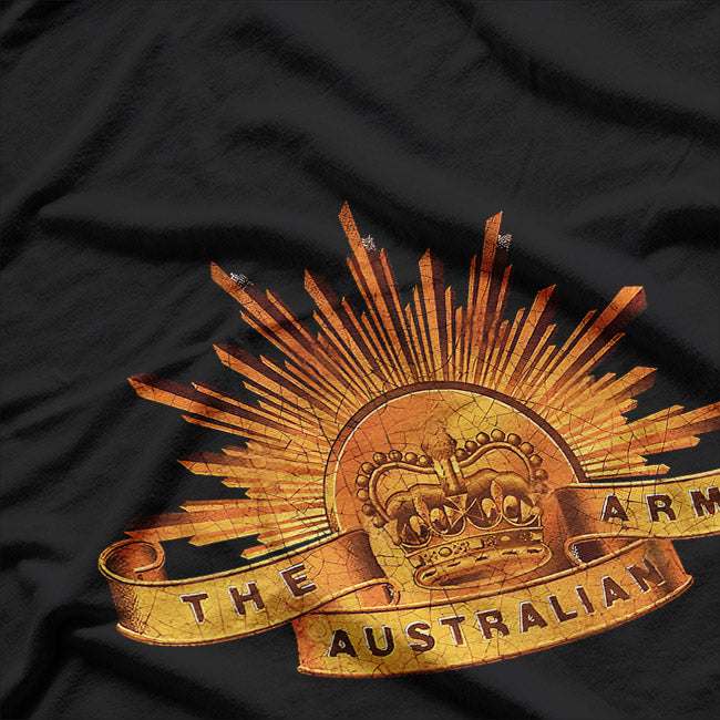 Australian Army Forces Inspired Military Graphic T-Shirt
