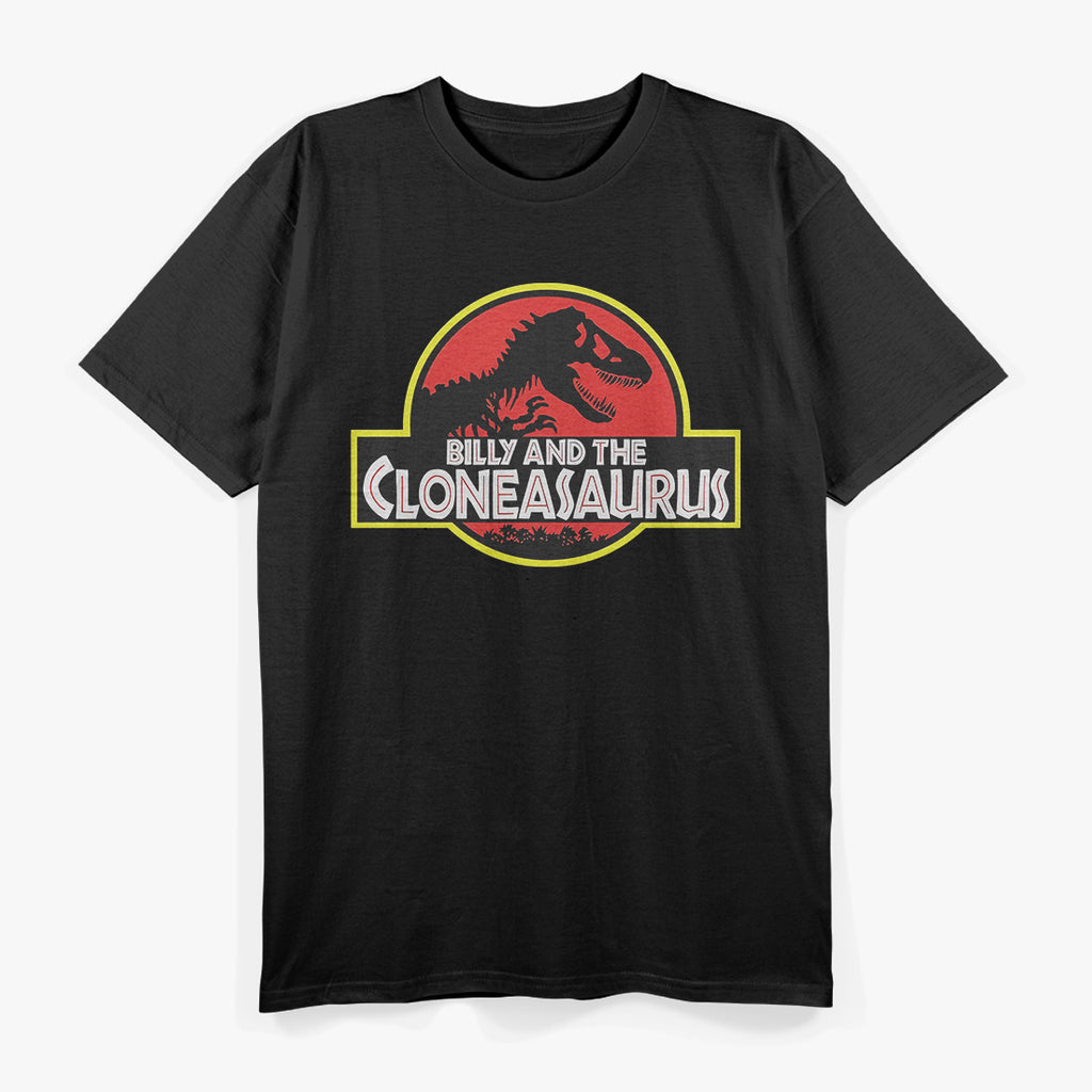 Retro Parody – Billy and the Cloneasaurus Humor T-Shirt