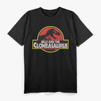 Retro Parody – Billy and the Cloneasaurus Humor T-Shirt