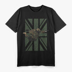 British Army Veteran – UK Flag Military T-Shirt