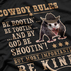 Cowboy Rules - Viral Trending Meme T-Shirt