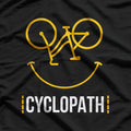Funny Cyclist Cyclopath T-Shirt