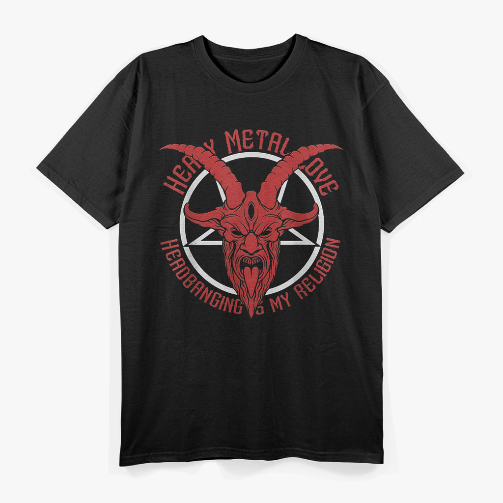 Heavy Metal Headbanging Is My Religion T-Shirt