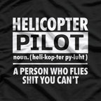 Helicopter Pilot – Aviation Rotorcraft Flight Crew T-Shirt