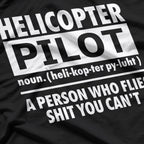 Helicopter Pilot – Aviation Rotorcraft Flight Crew T-Shirt
