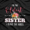 I'm the Oldest Sister - Embrace Your Big Sis Power with Pride T-Shirt