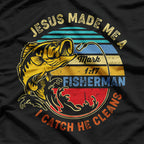 Jesus Said Follow Me – Fisher of Men Bible T-Shirt