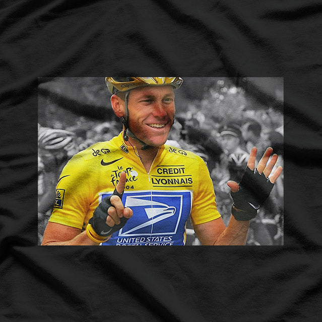 Cycling Legend – Graphic Tee Retro Bike Rider T-Shirt