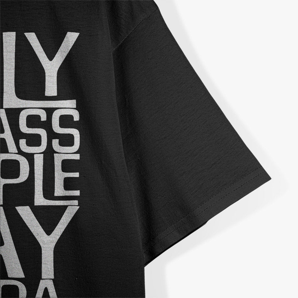 Only Badass People Play Dobra – Funny Musician T-Shirt