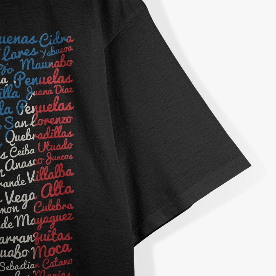 Puerto Rico Flag Vintage Heritage Island Pride Graphic T-Shirt