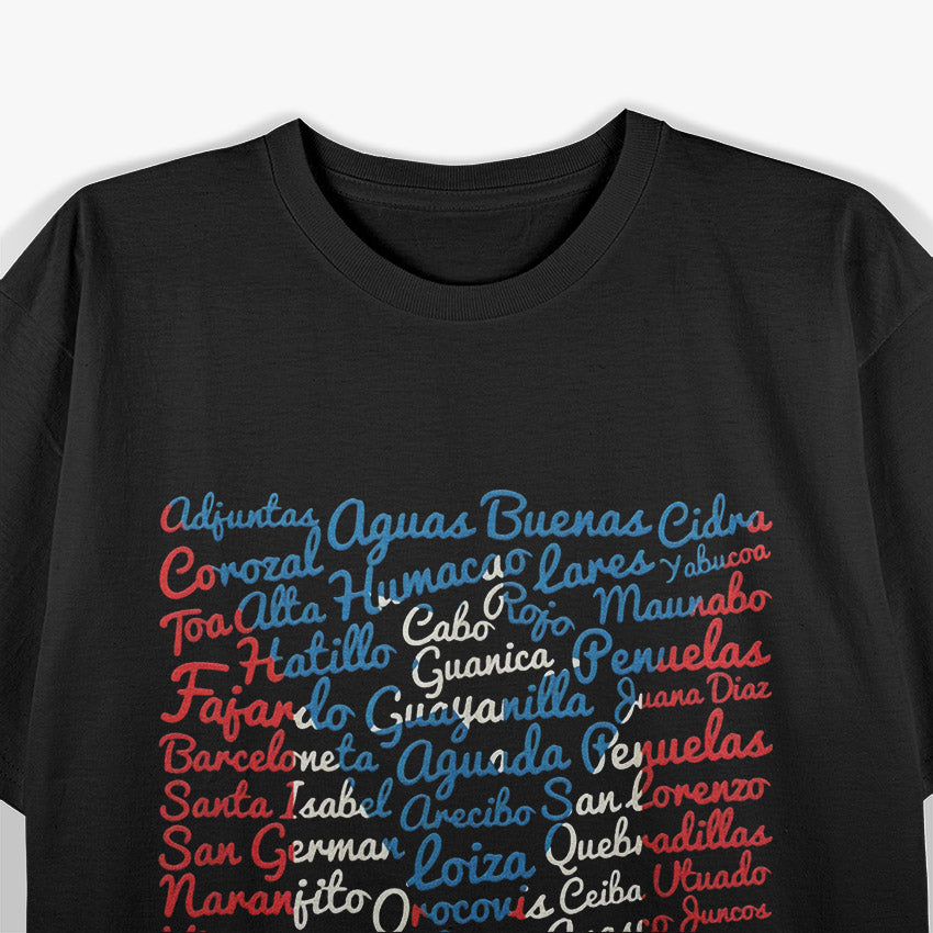 Puerto Rico Flag Vintage Heritage Island Pride Graphic T-Shirt