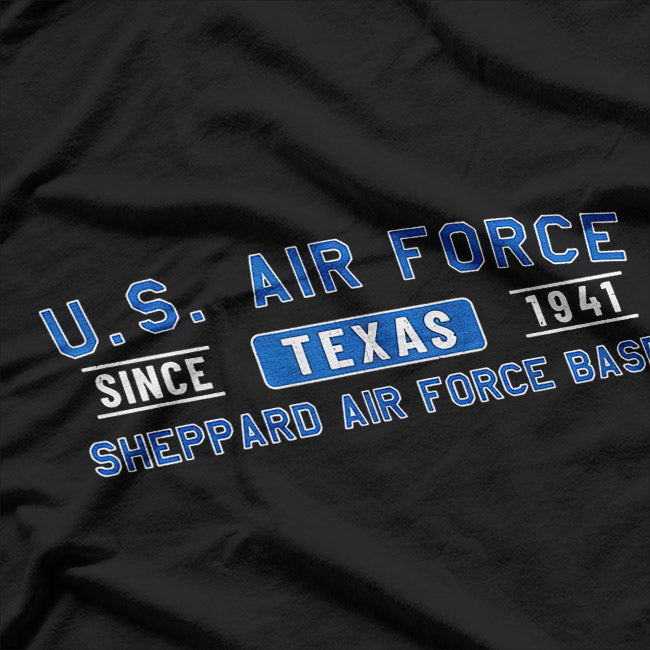 Vintage Texas Air Base 1941 – Aviation Heritage Inspired T-Shirt
