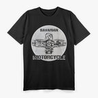 Vintage Bavarian Motorcycle Boxer Engine Inspired Graphic T-Shirt