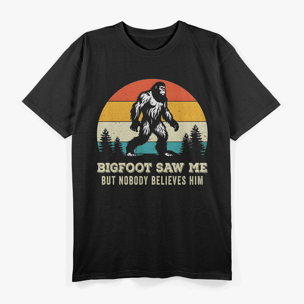 Sasquatch Humor – Bigfoot Spotted Me! T-Shirt