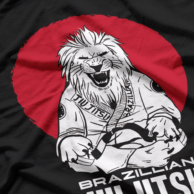 Brazilian Jiu Jitsu Lion Martial Arts T-Shirt