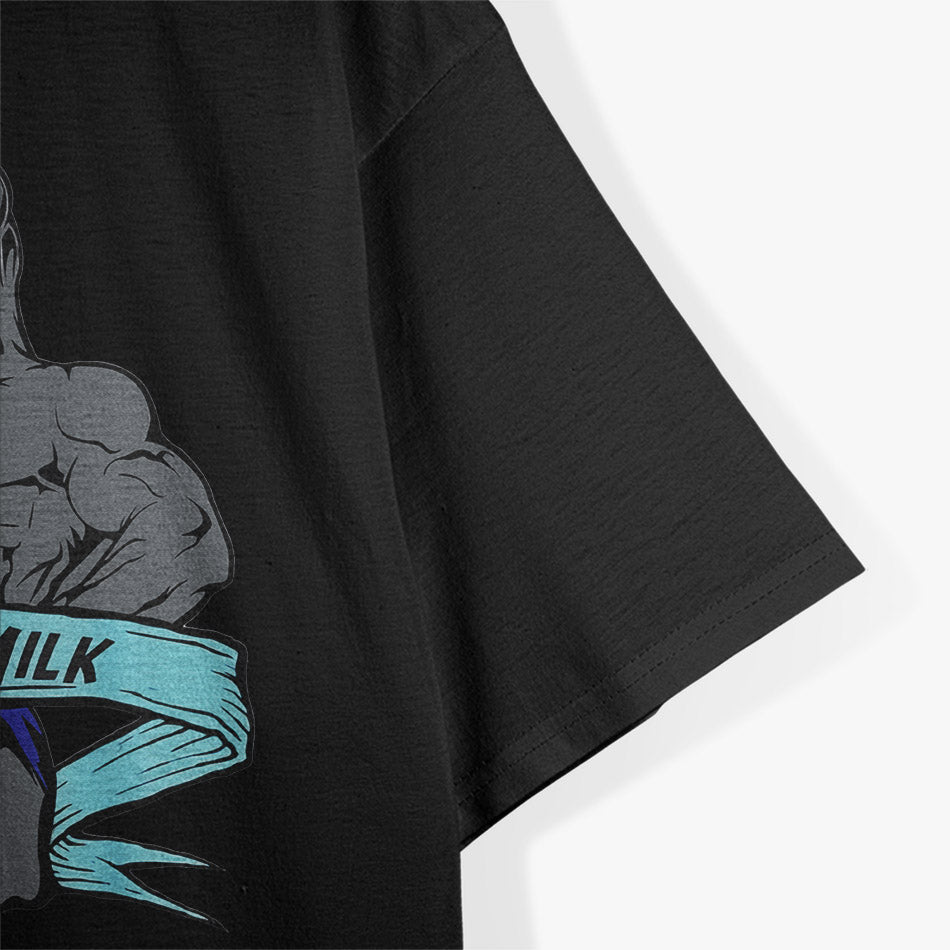 Fight Milk Funny Bird Crow Humor T-Shirt