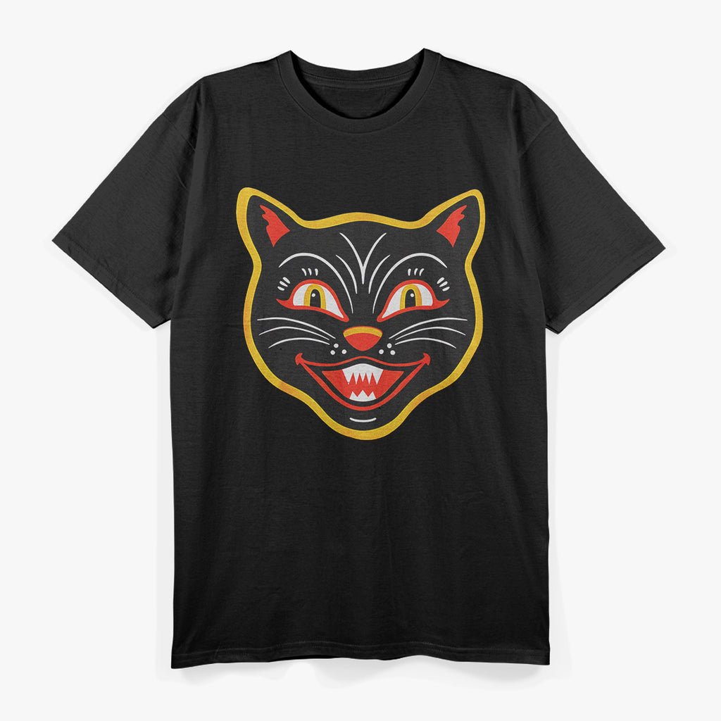 Vintage Black Cat T-Shirt