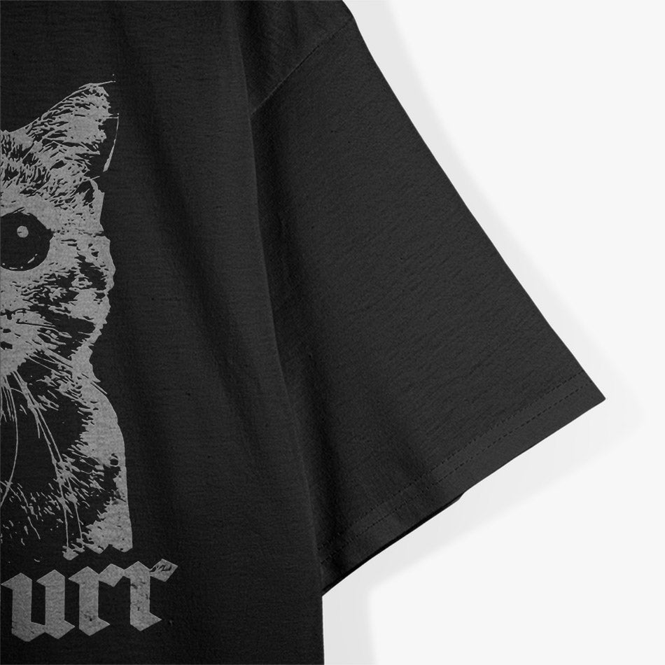 Lucipurr: Occult Satanic Cat T-Shirt