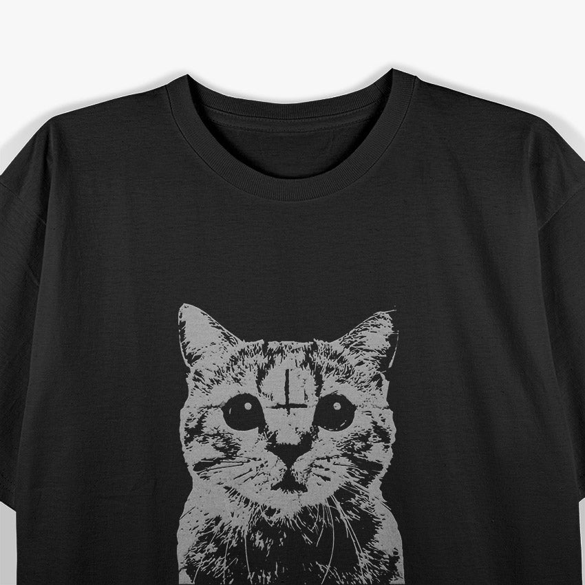 Lucipurr: Occult Satanic Cat T-Shirt