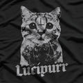 Lucipurr: Occult Satanic Cat T-Shirt