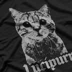 Lucipurr: Occult Satanic Cat T-Shirt