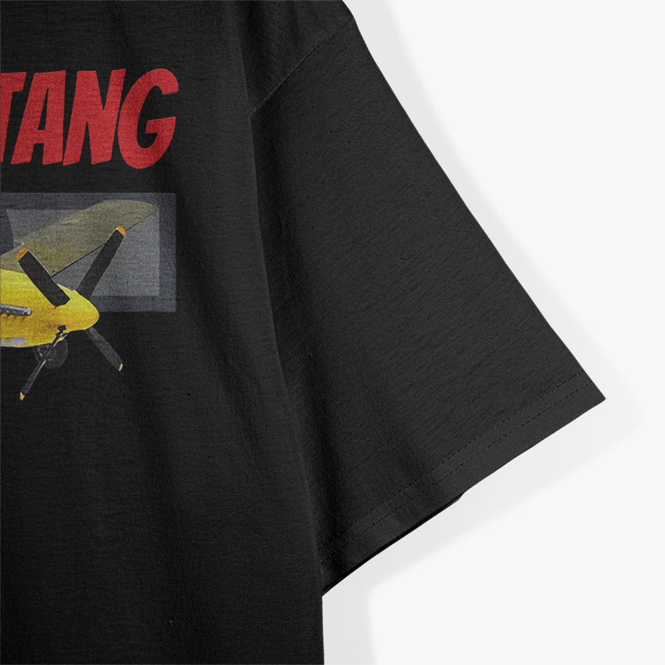 Vintage Warbird – Classic P-51 Mustang Aviation Design T-Shirt