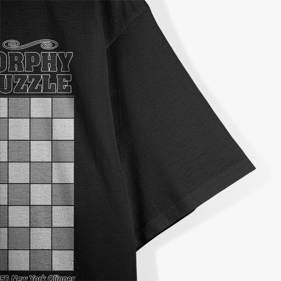 Chess Legend Paul Morphy – Vintage Puzzle Fan T-Shirt