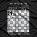 Chess Legend Paul Morphy – Vintage Puzzle Fan T-Shirt