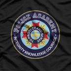 Police Training Academy Seal Inspired Retro Graphic T-Shirt