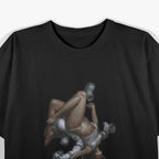 Retro Alien Sci-Fi Horror Inspired Vintage Graphic Movie T-Shirt